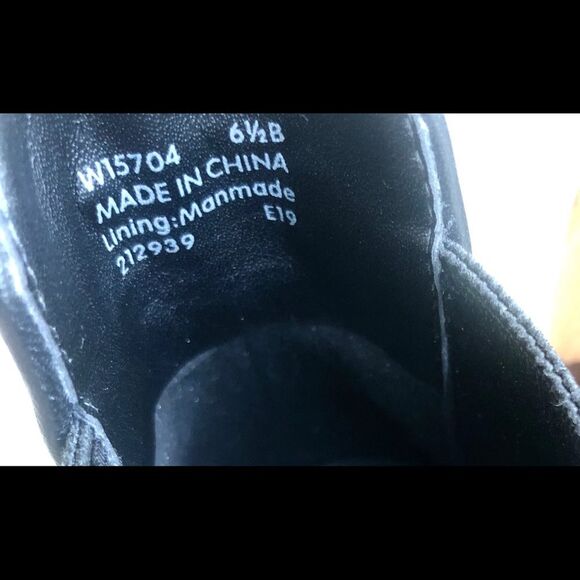 Cole Haan Hara Leopard print Chelsea boots booties fur hair 6.5 - Picture 7 of 7